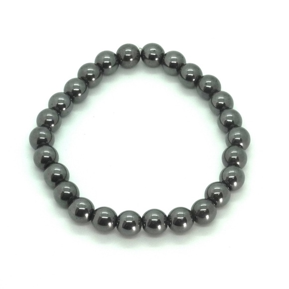 8mm Beaded Bracelet #BRB-151 - Picture 2 of 2